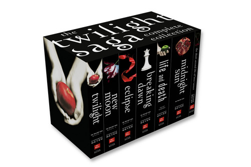 The Twilight Saga Complete Collection book cover by Stephenie Meyer