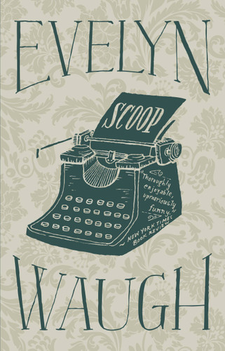 Scoop book cover by Evelyn Waugh