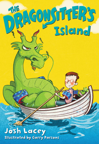 The Dragonsitter's Island (The Dragonsitter Series #4) book cover by Josh Lacey