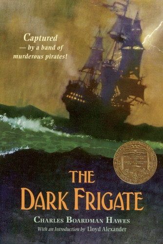 The Dark Frigate (Newbery Medal Winner) book cover by Charles Boardman Hawes