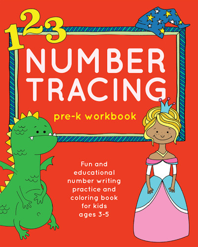 Number Tracing Pre-K Workbook: Fun and Educational Number Writing Practice and Coloring Book for Kids Ages 3-5 (Books for Kids Ages 3-5) book cover by Editors of Little, Brown Lab