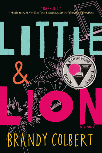 Little & Lion book cover by Brandy Colbert