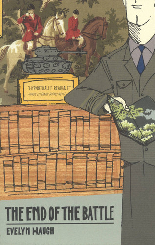 The End of the Battle book cover by Evelyn Waugh