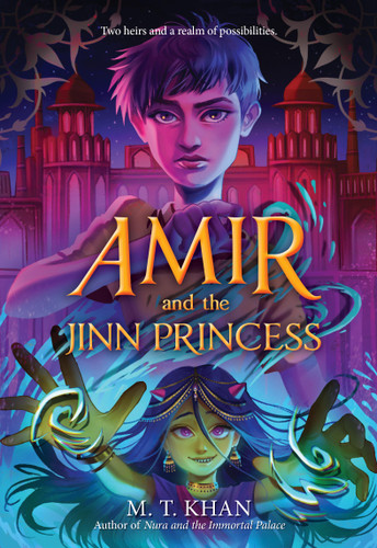 Amir and the Jinn Princess book cover by M. T. Khan