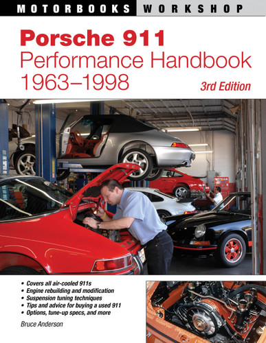 Porsche 911 Performance Handbook, 1963-1998: 3rd Edition (Motorbooks Workshop) book cover by Bruce Anderson