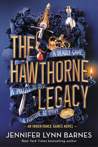 The Hawthorne Legacy (The Inheritance Games #2) book cover by Jennifer Lynn Barnes