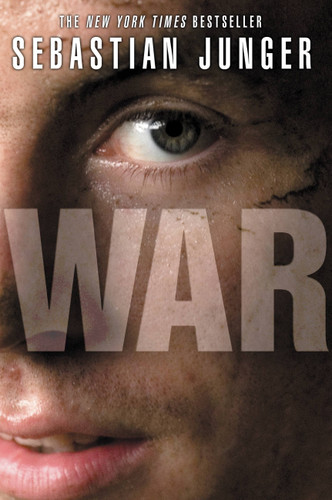 WAR book cover by Sebastian Junger