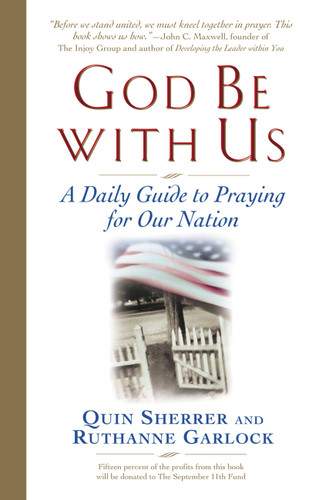 God Be with Us: A Daily  Guide to Praying for Our Nation book cover by Quin Sherrer, Ruthanne Garlock