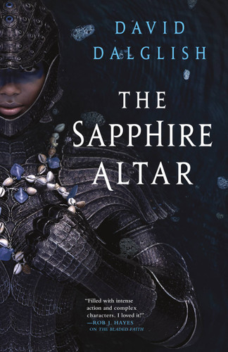 The Sapphire Altar (Vagrant Gods #2) book cover by David Dalglish