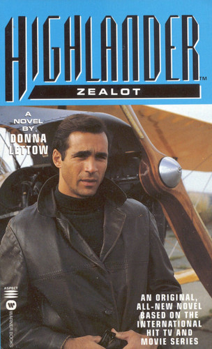 Highlander(TM): Zealot book cover by Donna Lettow