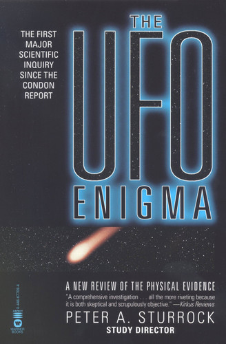 The UFO Enigma: A New Review of the Physical Evidence book cover by Peter A. Sturrock