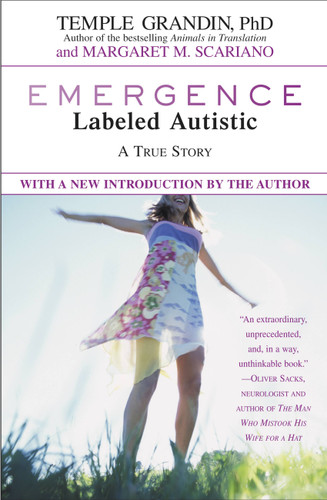 Emergence: Labeled Autistic book cover by Margaret M. Scariano, Temple Grandin