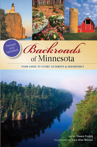 Backroads of Minnesota: Your Guide to Scenic Getaways & Adventures book cover by Shawn Perich