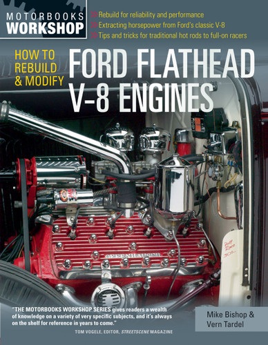 How to Rebuild & Modify Ford Flathead V-8 Engines (Motorbooks Workshop) book cover by Vern Tardel, Mike Bishop