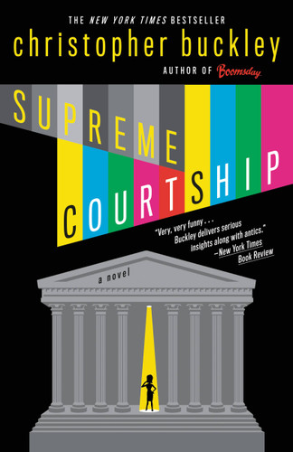 Supreme Courtship book cover by Christopher Buckley