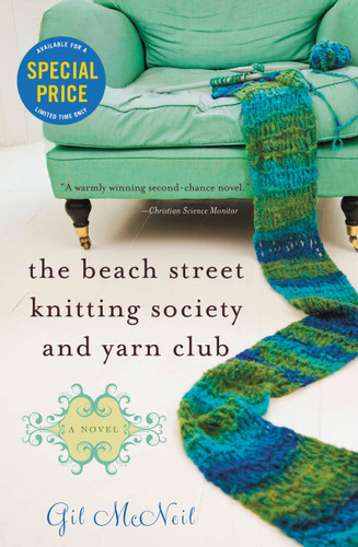The Beach Street Knitting Society and Yarn Club book cover by Gil McNeil