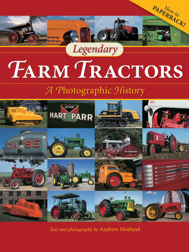 Legendary Farm Tractors: A Photographic History book cover by Andrew Morland