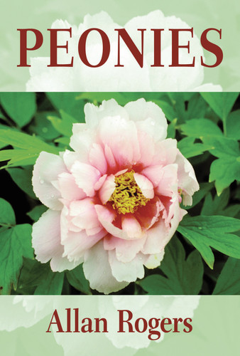 Peonies book cover by Allan Rogers