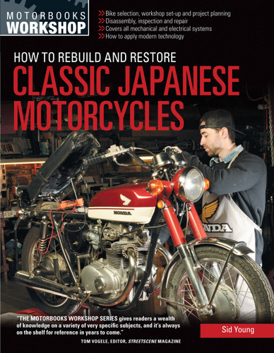 How to Rebuild and Restore Classic Japanese Motorcycles (Motorbooks Workshop) book cover by Sid Young
