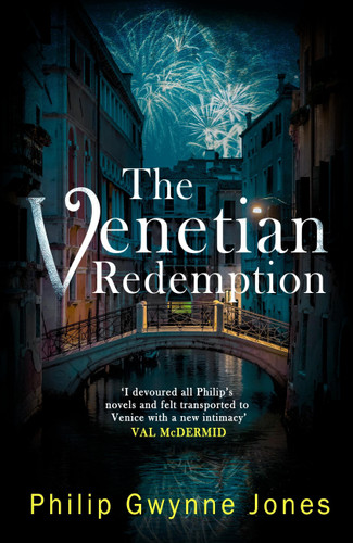 Venetian Redemption book cover by Philip Gwynne Jones