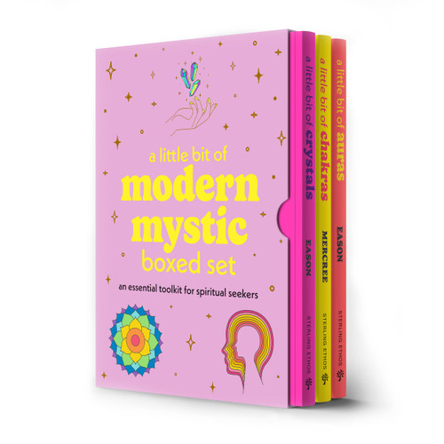 Little Bit of Modern Mystic Boxed Set: An Essential Toolkit for Spiritual Seekers (Little Bit Series) book cover by Chad Mercree, Amy Leigh Mercree, Cassandra Eason
