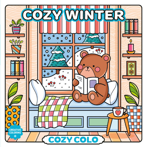 Cozy Winter (Cozy Coloring) book cover by Marion Blanc
