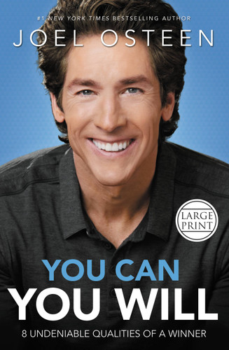 You Can, You Will: 8 Undeniable Qualities of a Winner book cover by Joel Osteen