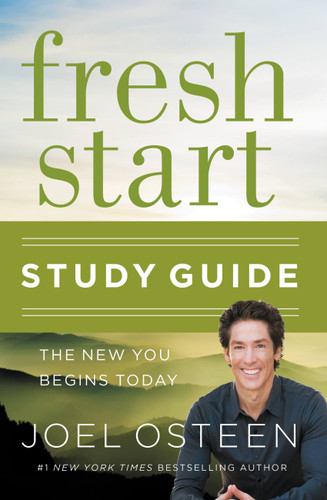 Fresh Start Study Guide: The New You Begins Today book cover by Joel Osteen