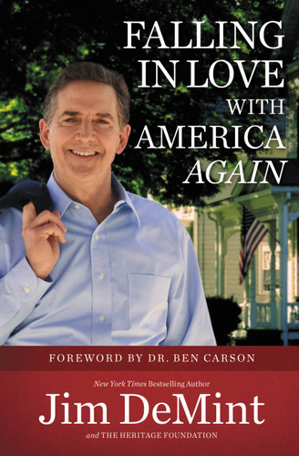 Falling in Love with America Again book cover by Senator Jim DeMint