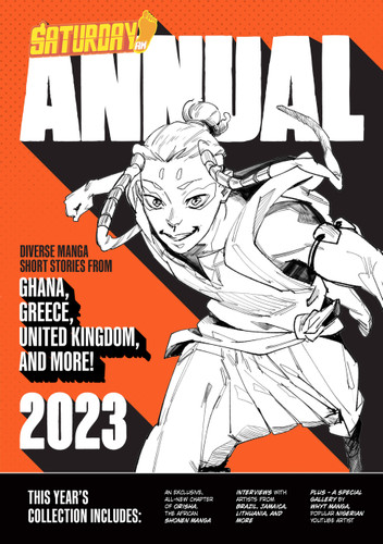 Saturday AM Annual 2023: A Celebration of Original Diverse Manga-Inspired Short Stories from Around the World (Saturday AM / Annual) book cover by Saturday AM