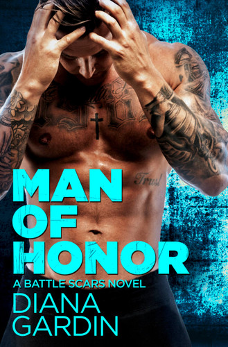 Man of Honor (Battle Scars #3) book cover by Diana Gardin