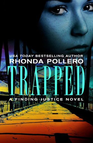 Trapped (Finding Justice #3) book cover by Rhonda Pollero