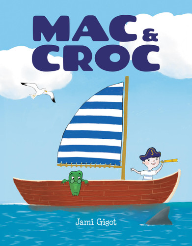Mac and Croc book cover by Jami Gigot