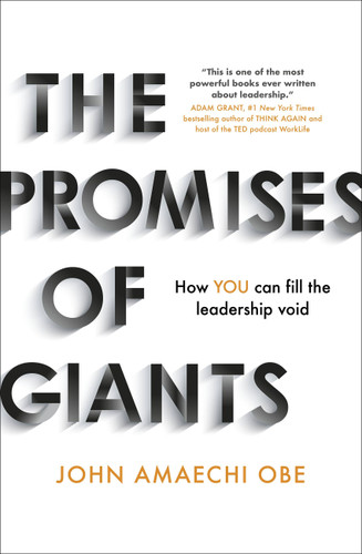 Promises of Giants: How YOU can fill the leadership void book cover by John Amaechi