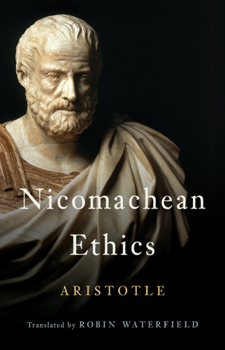 Nicomachean Ethics book cover by Aristotle