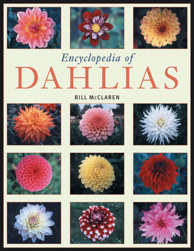 Encyclopedia of Dahlias book cover by Bill McClaren