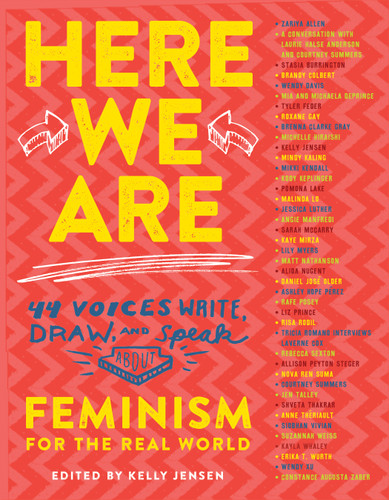 Here We Are: Feminism for the Real World book cover by Kelly Jensen