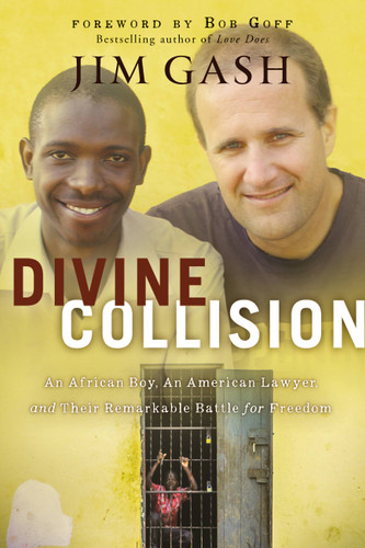 Divine Collision: An African Boy, An American Lawyer, and Their Remarkable Battle for Freedom book cover by Jim Gash