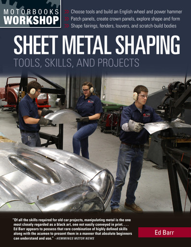 Sheet Metal Shaping: Tools, Skills, and Projects (Motorbooks Workshop) book cover by Ed Barr