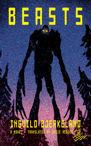 Beasts book cover by Ingvild Bjerkeland