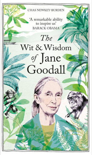 The Wit & Wisdom of Jane Goodall book cover by Chas Newkey-Burden
