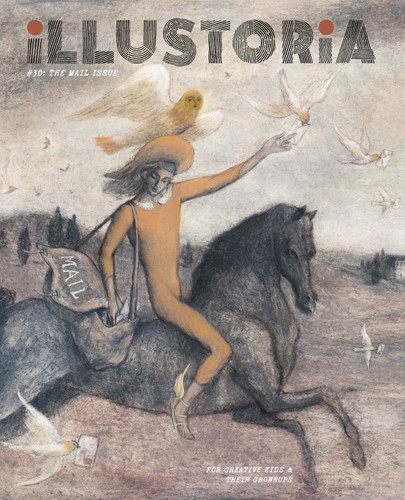 Illustoria: Mail: Issue #30: Stories, Comics, DIY, For Creative Kids and Their Grownups (Illustoria Magazine) book cover by Joanne Chan