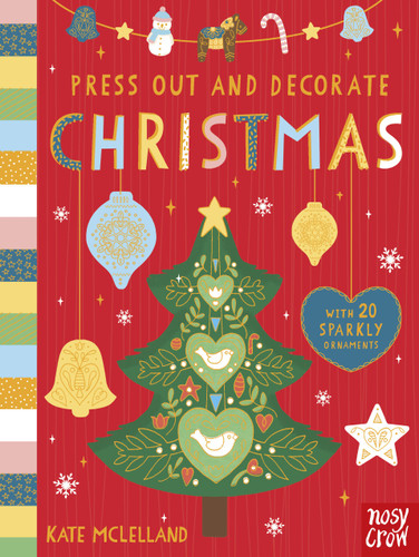 Press Out and Decorate: Christmas (Press Out and Decorate) book cover by Nosy Crow Ltd