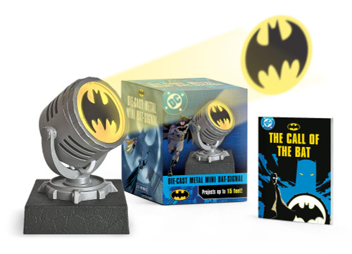 Batman: Die-Cast Metal Mini Bat-Signal: Projects up to 15 feet! (RP Minis) [9798894142265]