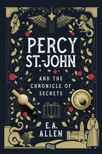 Percy St. John and the Chronicle of Secrets book cover by E.A. Allen