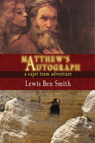 Matthew's Autograph book cover by Lewis Smith