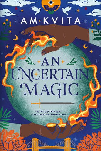 An Uncertain Magic (Green Witch Cycle #2) book cover by AM Kvita