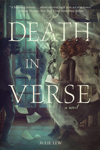 Death in Verse book cover by Julie Lew