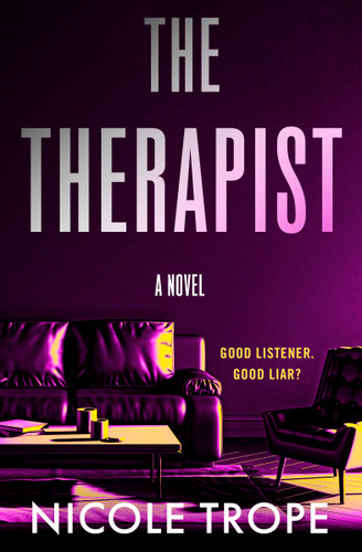 The Therapist book cover by Nicole Trope