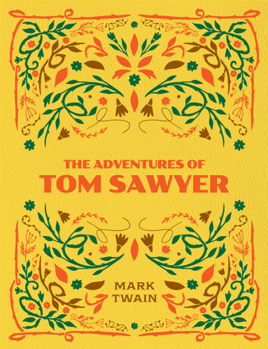 The Adventures of Tom Sawyer (Chartwell Deluxe Editions) book cover by Mark Twain